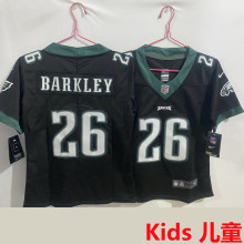 BARKLEY #26 Philadelphia Eagles Kids NFL Jersey 老鹰