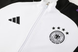 2025 Germany White Jacket Tracksuit