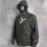 2024/25 Nk~  Black Windbreaker # T08冲锋衣