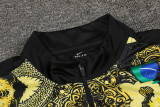 2025 Brazil Yellow Sweater Tracksuit
