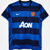 2011/2012 M Utd Away Blue Retro Soccer Jersey
