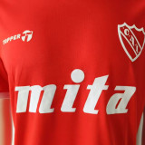 1985/86 Atlético Independiente Home Red Retro Soccer Jersey