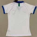 2019 Brazil Away White Women Soccer Jersey