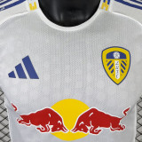 2025/26 Leeds United Home White Player Version Soccer Jersey