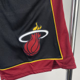 Miami Heat Black Training Shorts NBA Pants