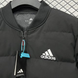 2026/27 AD Black Baseball Cotton Windbreaker Jacket BQ7701