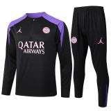 2024/25 PSG Black  Sweater Tracksuit