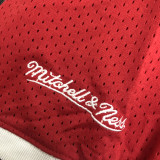 JORDAN # 23 Bulls Red Mitchell Ness Retro Jerseys