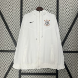 2024 Corinthians White Windbreaker