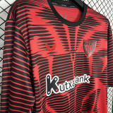 2025/26 Bilbao AT 4TH Red Black Fans Soccer Jersey