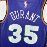 2025 Suns DURANT #35 Purple City Edition NBA Jerseys