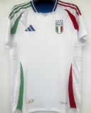 2024/25 Italy Away Whte Player Version Soccer Jersey