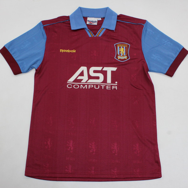 1995/96 Aston Villa Home Retro Soccer Jersey