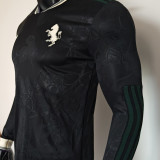2025/26 JUV Third Black Player Version Long Sleeve Soccer Jersey