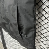 2025 PSG Jordan Cotton Thickened warm Black Outdoor Jacket #P2加棉冲锋衣