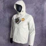 2024/25 M Utd White Windbreaker #Y12冲锋衣