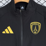 2026 Paris FC Black Windbreaker Jacket  （A Set）
