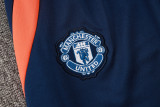 2025 M Utd Orange Kids Jacket Tracksuit