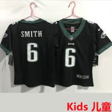 SMITH  #6 Philadelphia Eagles Kids NFL Jersey 老鹰