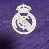 2024/25 RM x Y-3 Purple Player Version Soccer Jersey