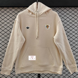 2026 Benfica Khaki Retro Style Hoody  小绣花卡其色