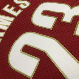2003/04 Cleveland JAMES #23 Retro Red NBA Jerseys热压