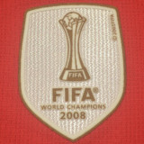 2007/08 M Utd Home Red Retro Kids Soccer Jersey League Version 联赛版