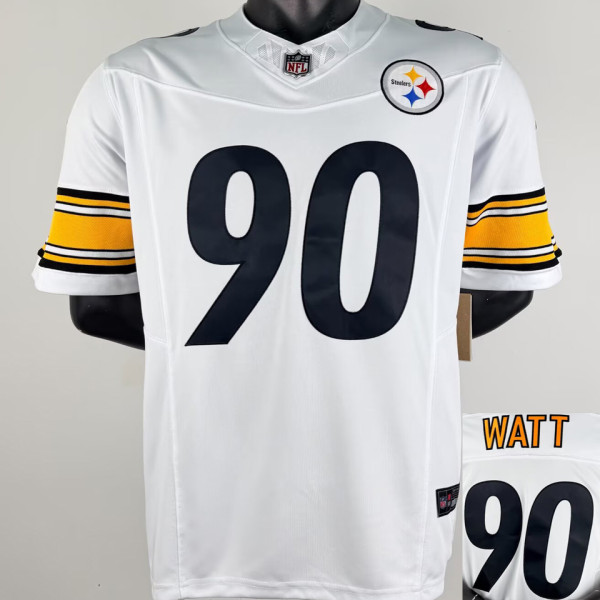 WATT #90 Men's Pittsburgh Steelers NFL Jersey 钢人
