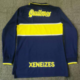 1997 Boca Home Blue Retro Long Sleeve Soccer Jersey