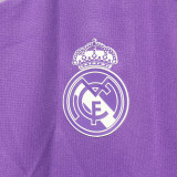 2016/17 RM Purple Away Retro Player Version Long Sleeve Soccer Jersey  球员版