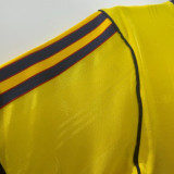 1986/88 ARS Away Yellow Retro Soccer Jersey