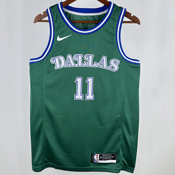 Mavericks IRVING #11 Green Retro NBA Jerseys