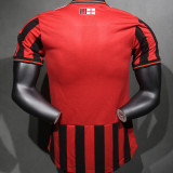 2025 AC Home Retro Style Player Version Soccer Jersey