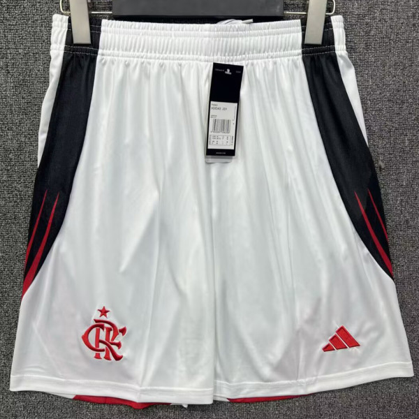 2025/26 Flamengo Home White Shorts pants