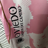 2026 Real Oviedo Pink Fans Soccer Jersey