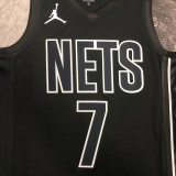 2023 Nets DURANT #7 Black  NBA Jerseys
