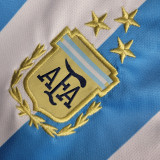 2022/23 Argentina Home Kids Soccer Jersey (3 Stars 3星)