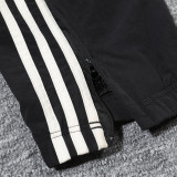 2024/25 M Utd Black Windbreaker Embroidered Logo 刺绣队徽（A Set）