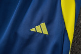 2025/26 AA Yellow Hoody Thickened Fluff Zipper Jacket Tracksuit