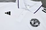 2026/27 M Utd White POLO Training Tracksuit