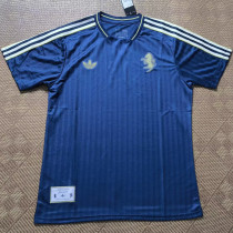 2025 JUV Blue Retro Style Soccer Jersey