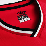 2000/02 M Utd Home Red Retro Soccer Jersey