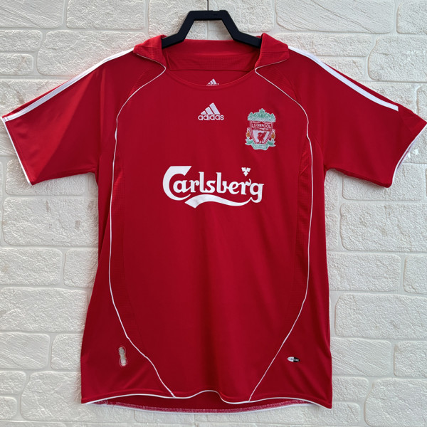 2006/08 LFC Home Red Retro Soccer Jersey