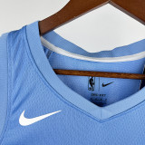 Timberwolves EDWARDS #5 Blue NBA Jerseys