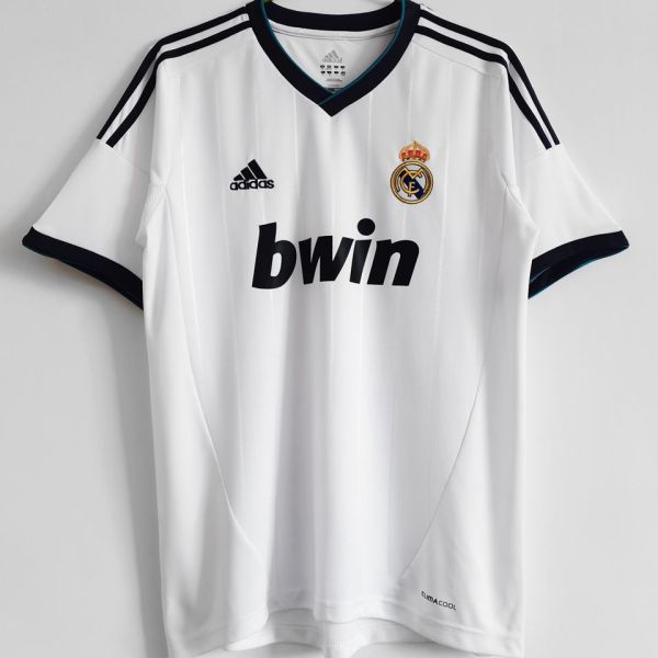 2012/13 RM Home White Retro Fans Soccer Jersey