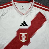 2026/27 Peru Home White Fans Soccer Jersey