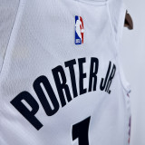2025 Nuggets  PORTER JR. #1  White City Edition NBA Jersey