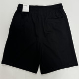 2025 Jordan Black Pure Cotton Fabric Casual Short Pants M15