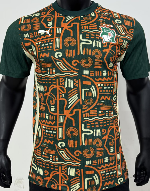 2025 Ivory Coast Special Edition Player Version Soccer Jersey