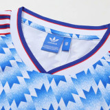 1990/92 M Utd Away Long Sleeve Retro Soccer Jersey